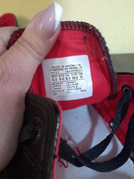 Чорні лаковані кеди унісекс Converse Chuck Taylor All Star р.39.5