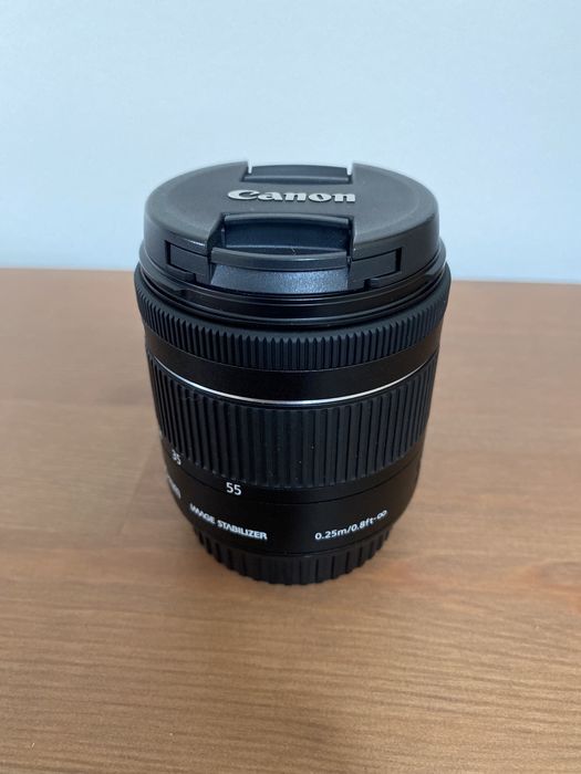 Objetiva Canon EF-S 18-55mm f/4-5.6 IS STM