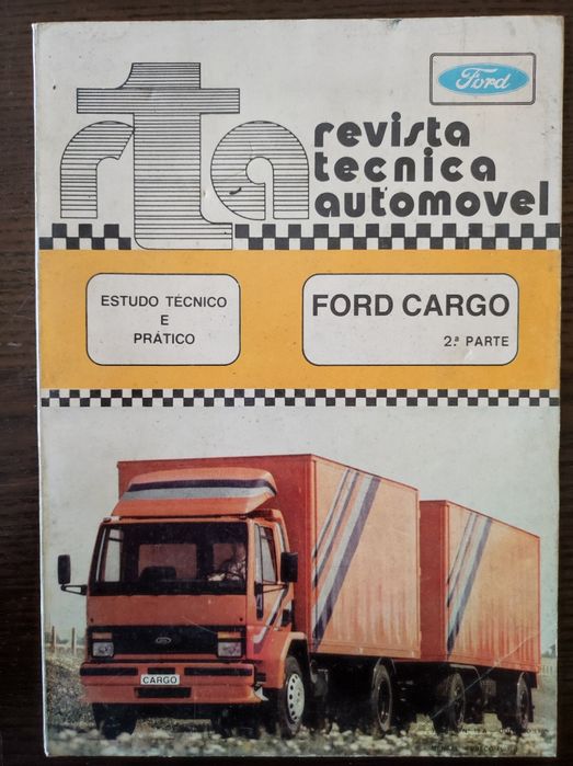 Revista técnica automóvel Ford Cargo. 
15€ com envio em correio