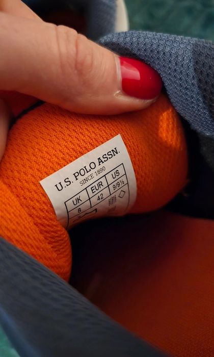 Buty męskie U.S. Polo Assn. SETH012 blue 42