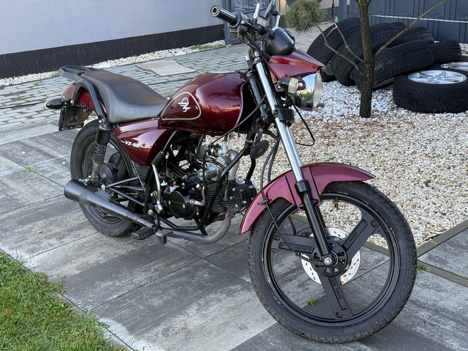 Motorower Zipp VZ50, Junak 902, 2017r + kask,rękawice, świetny stan
