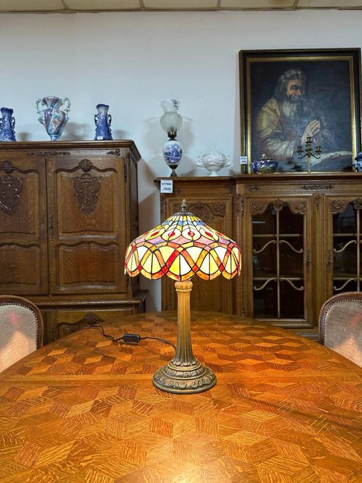 Настільна лампа в стилі Тіффані світильник 7306