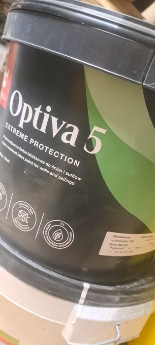 Optima 5 Ral 9005 9l nowa nie otwierana