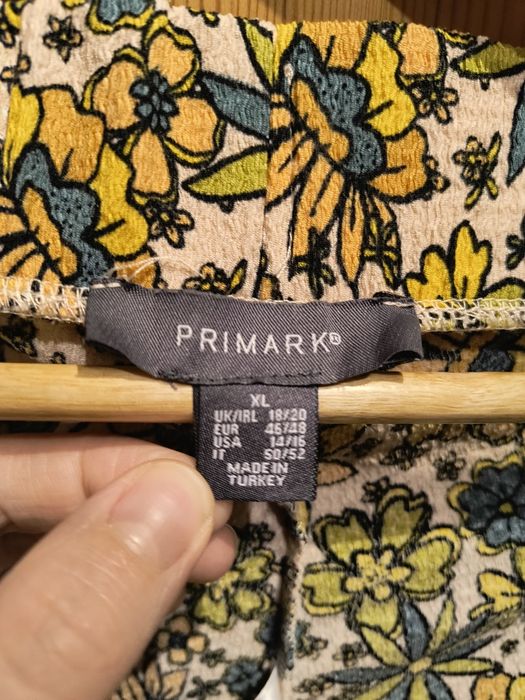 Spodnie w kwiaty na lato 46/48 Primark
