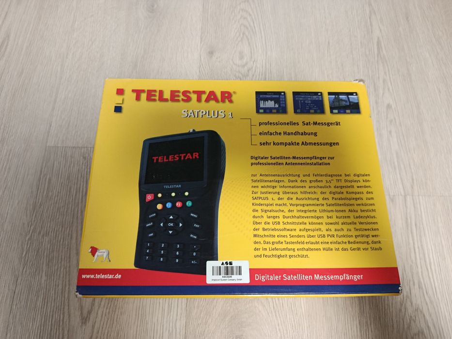 Професійний сатфайндер Telestar Satplus 1 (Німеччина) / Прилад для налаштування супутникових антен