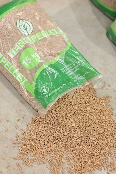 Pellet TERRA | Spalanie 18 MJ | Certyfikat, producent