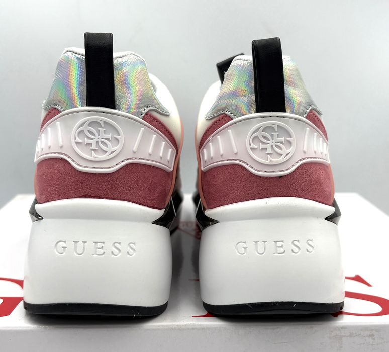 ‼️Nowe oryginalne sneakersy GUESS Typical4 różowe 37 AZ 046 damskie