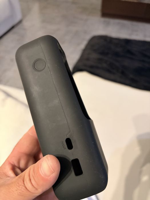 Capa de borracha preta para Power Bank 25k 165w