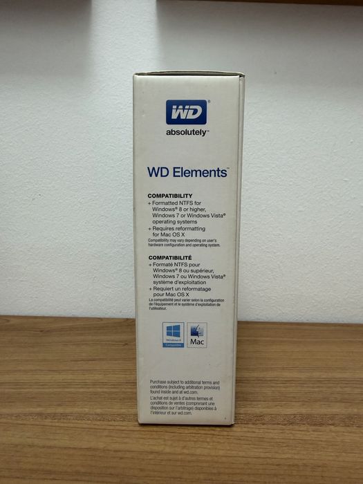 Disco Externo WD Elements 500GB NOVO