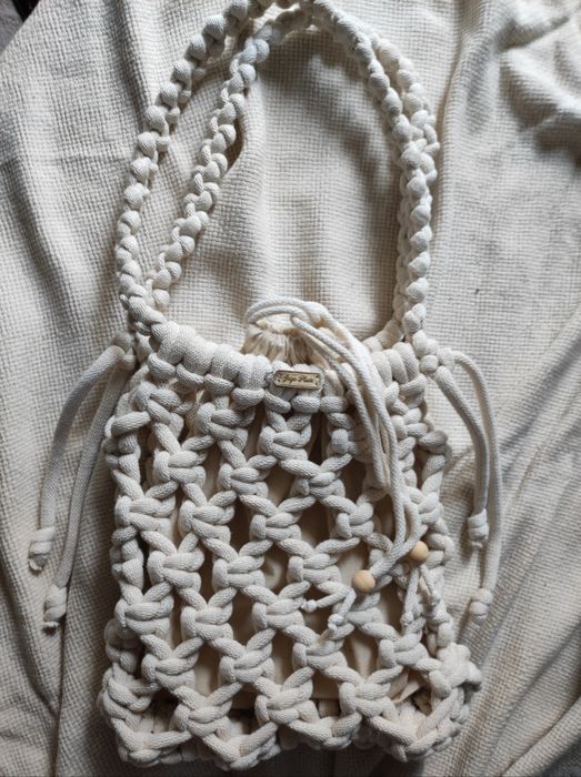 Torebka makrama lato plaża