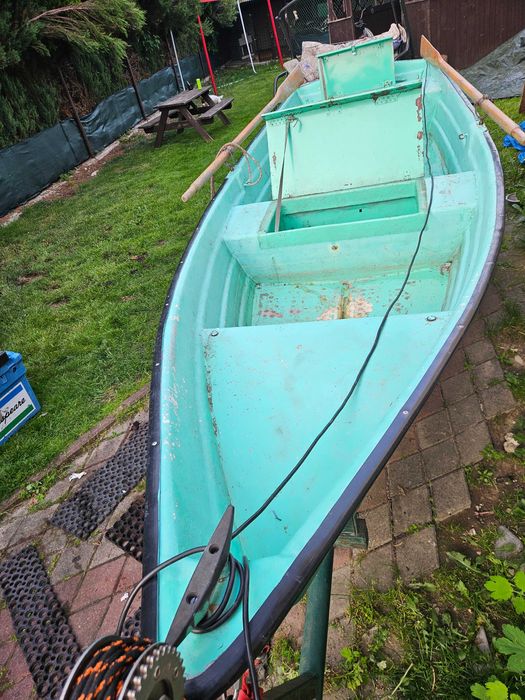 Łódź Wędkarska + PRZYCZEPKA!!!