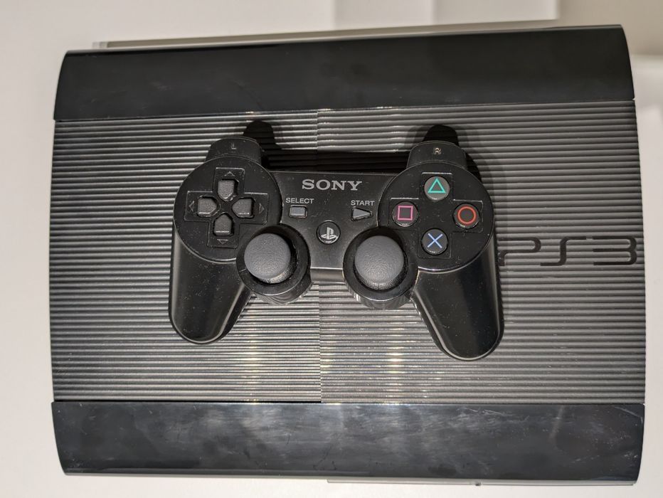 # PlayStation 3 Super Slim 500Gb desbloqueada c/ garantia + extras #
