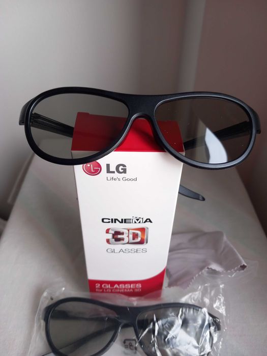Óculos 3D Pack 2 unid. LG NOVOS