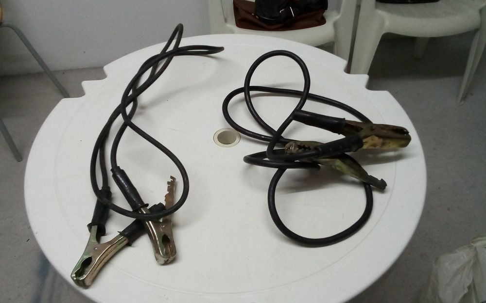 2  Cabos de bateria para carro