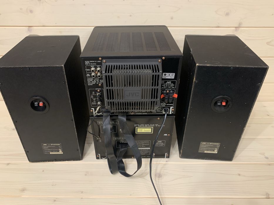 Магнітофон, музичний центр JVC MX-S60R.