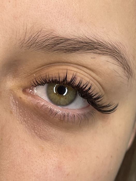 наращивание ресниц/ламинирование ресниц, оформление бровей