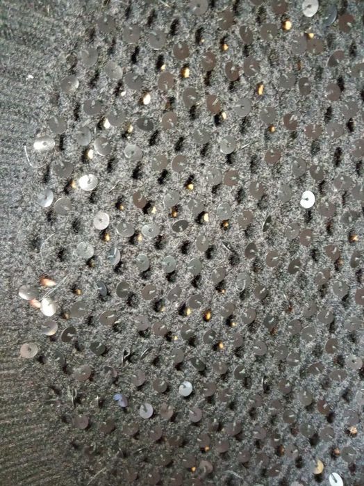 болеро з пайетками чорного кольору 52-54 розмір