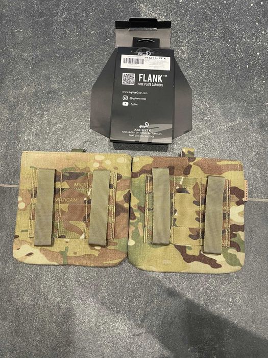 Agilite Flank Side Plate Carriers Multicam
