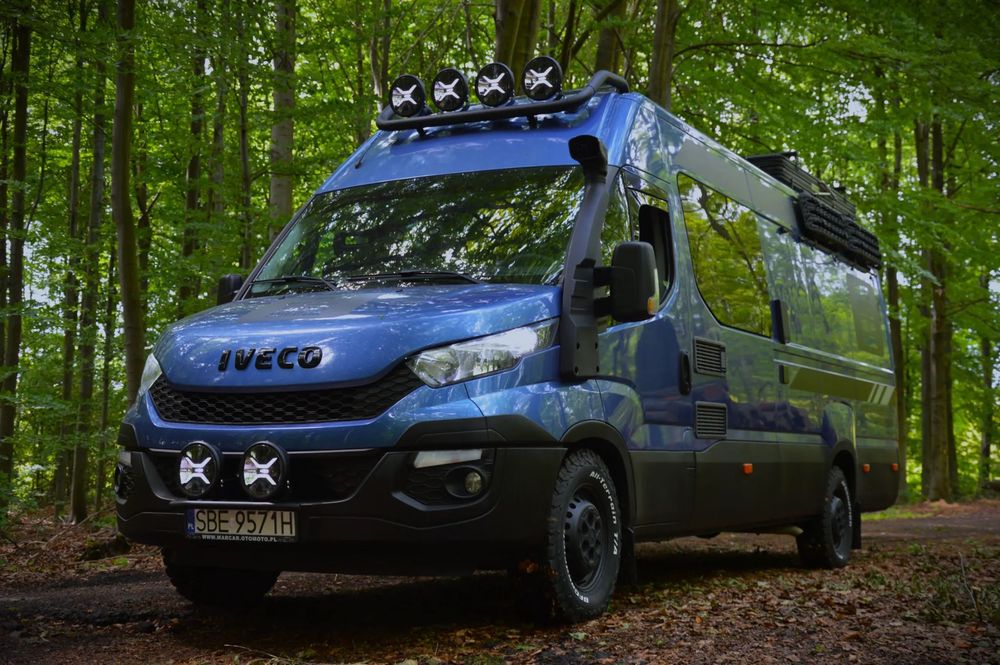 Iveco DAILY  Kamper VAN Adventure Automat 3.0 170KM Wielki garaż !
