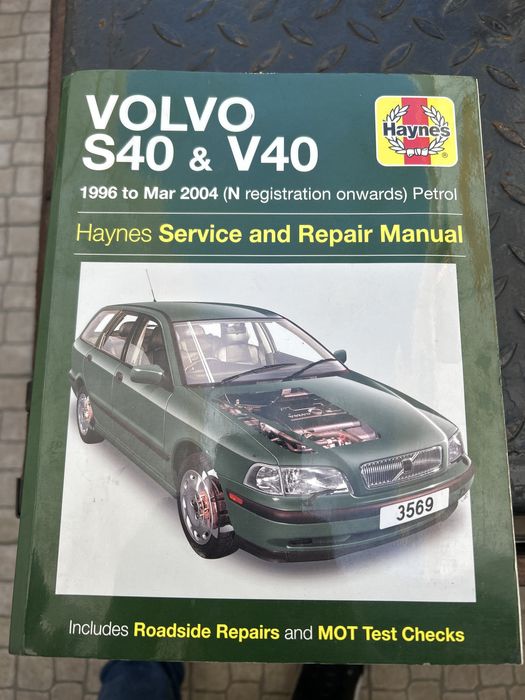 Livro reparacao Haynes Volvo S40 & V40