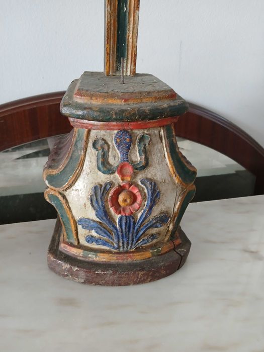 Antigo Crucifixo em madeira do inicio sec. XIX