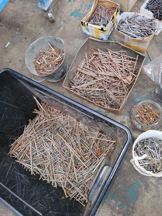 Pregos varios medidas