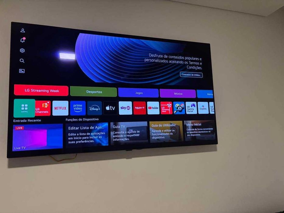 Televisão LG OLED