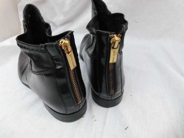 Gino Rossi skórzane sztyblety botki 36