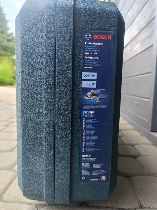 Nowy zestaw Szlifierka kątowa+walizka  nie używany