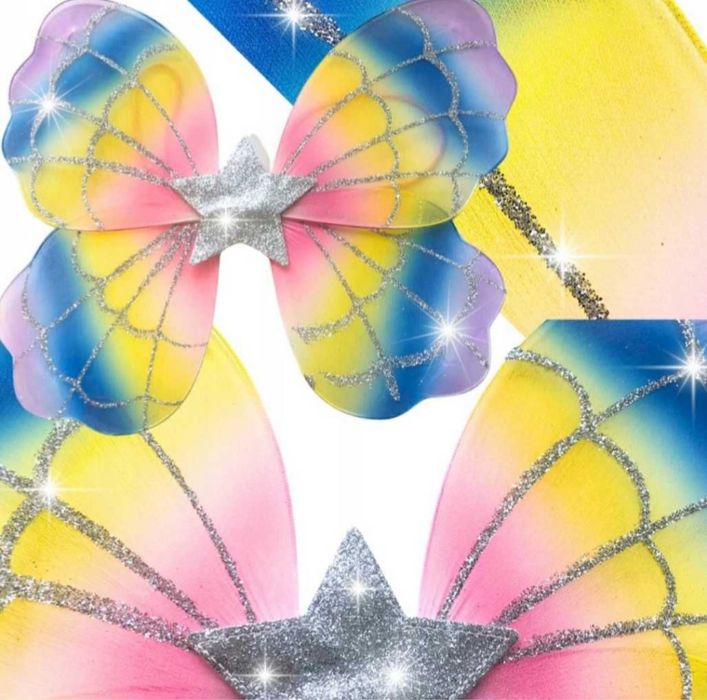 Komplet motyl-wróżka bal , karnawał dla dziewczynki