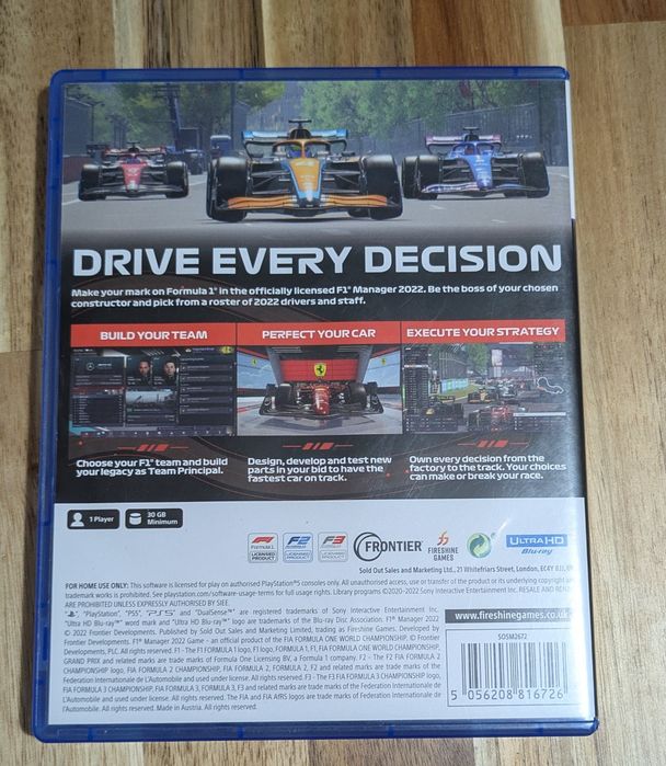 PS5 - F1 Manager 22