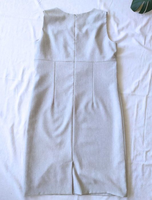 Zestaw komplet sukienka bez rękawów marynarka żakiet plus size Helena