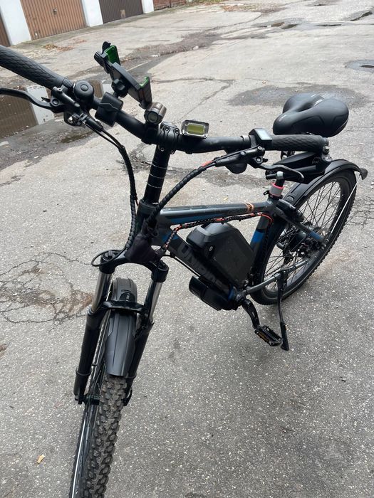 /Unibike/Rower elektryczny/rower/rower przerobiony