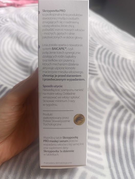 Nowe szampont Skrzypovita Pro 200 ml