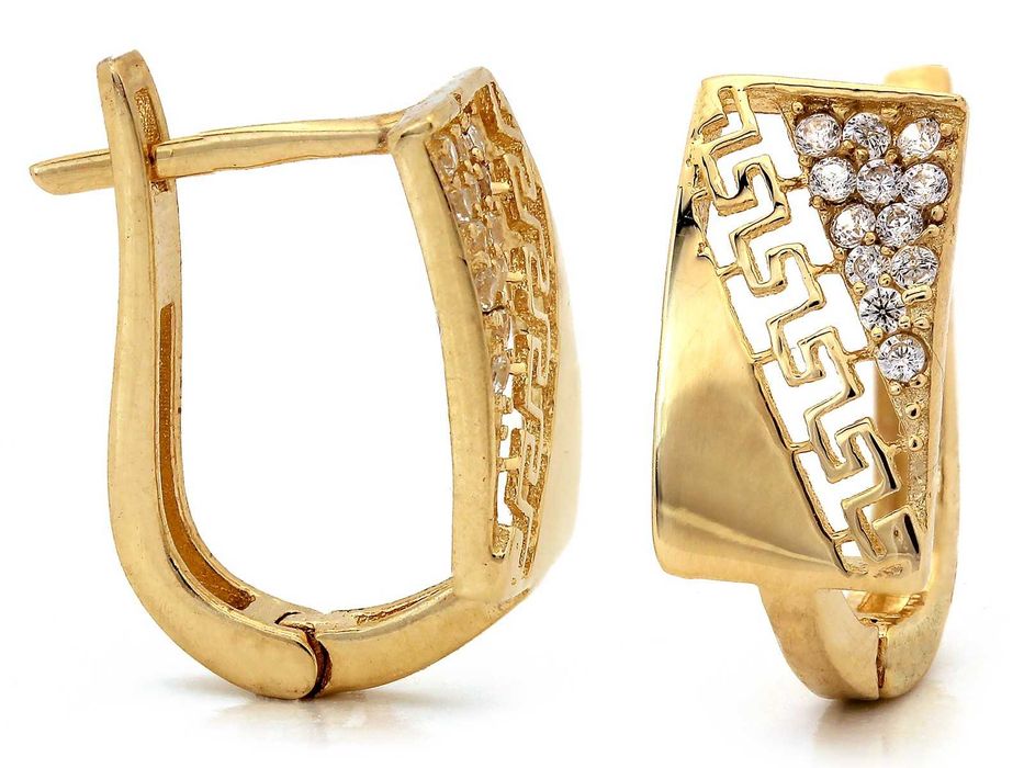 Kolczyki grecki wzór pr585