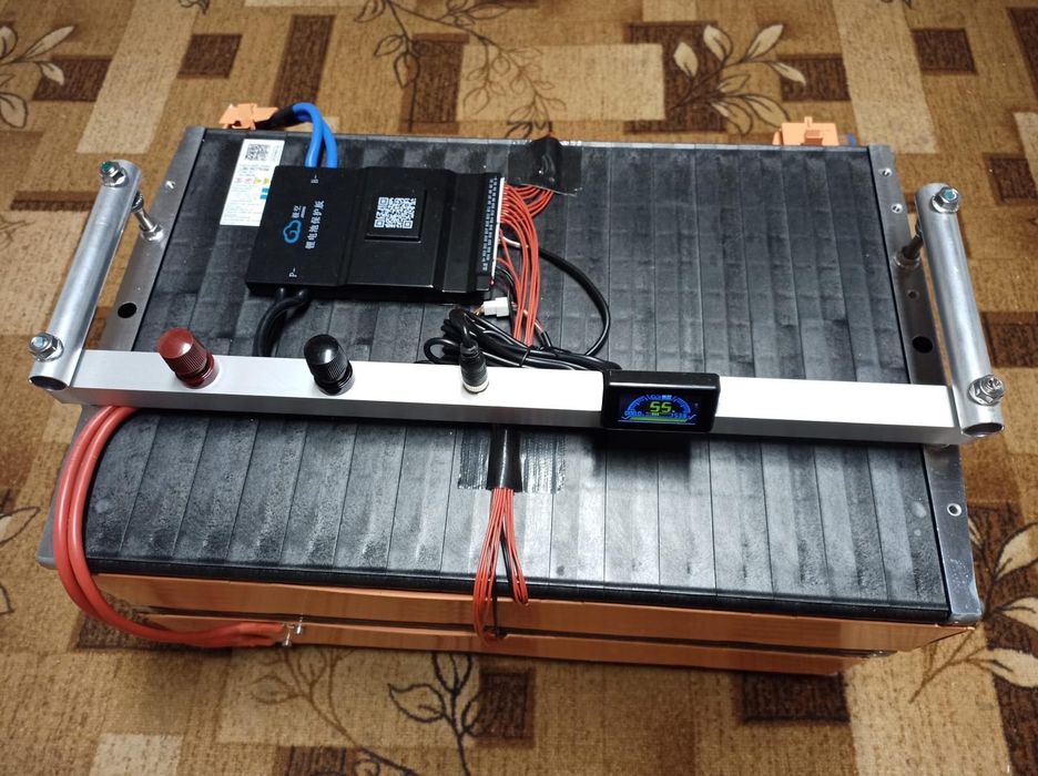 Magazyn energii falownik 8,4 kWh 6,85 48V easun hybrydowy bms banaser