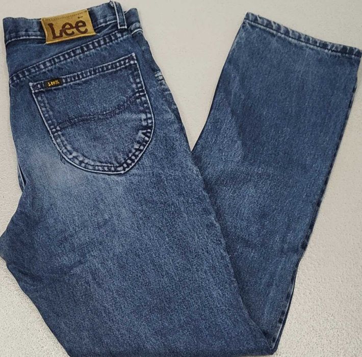 R) LEE ROCKFORD oryginalne spodnie jeansowe vintage Roz.32/32