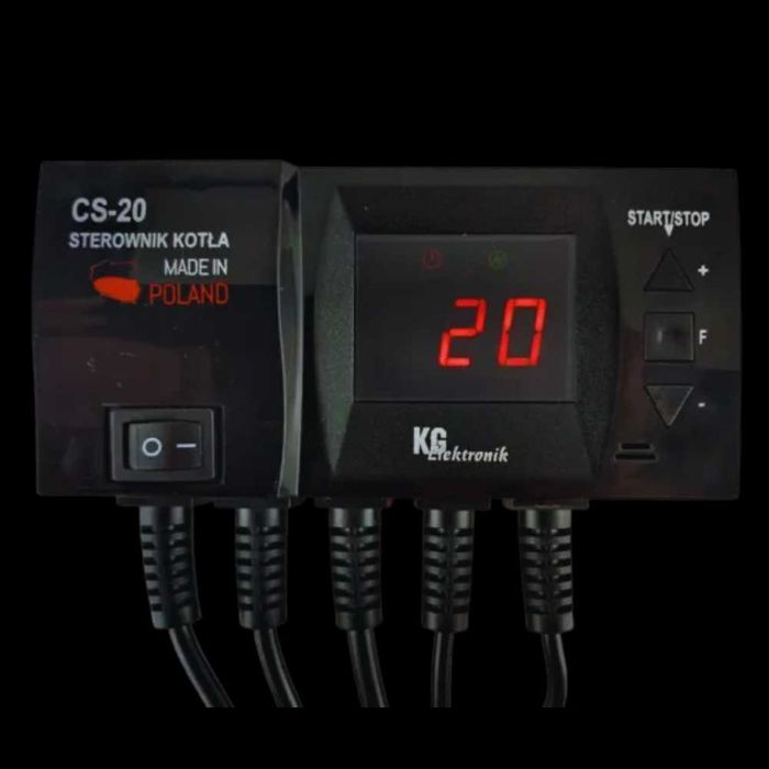 Автоматика KG Elektronik CS-20 контролер для твердопаливних котлів
