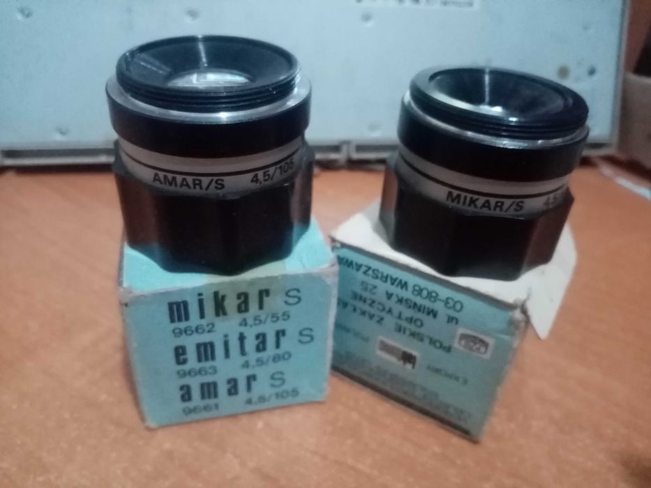 Два Обєктиви  Krokus emikar, Польша, нові одним лотом