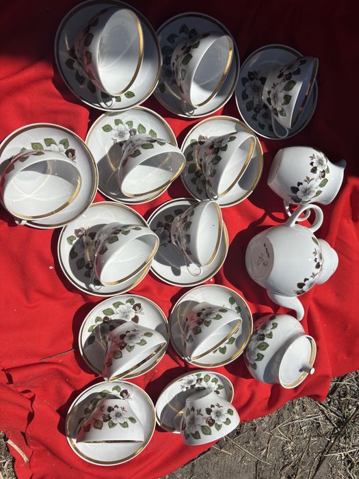 Сервізи чайні вербілки посуд ссср набір сервиз