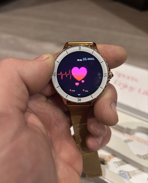 Женские часы смарт часы smart vip lady pro gold