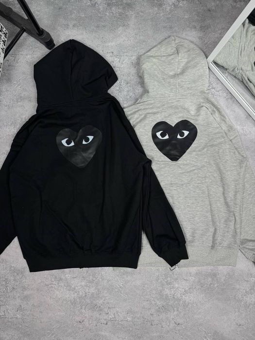 Зіп худі CDG Play (S,M,L,XL)