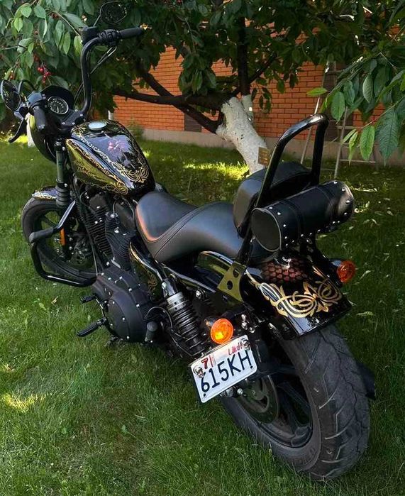 Harley-Davidson Sporster XL1200 Iron 2021 Аерографія