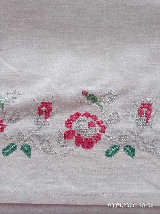 Дуже старий рушник з Полтавщини 40х208см