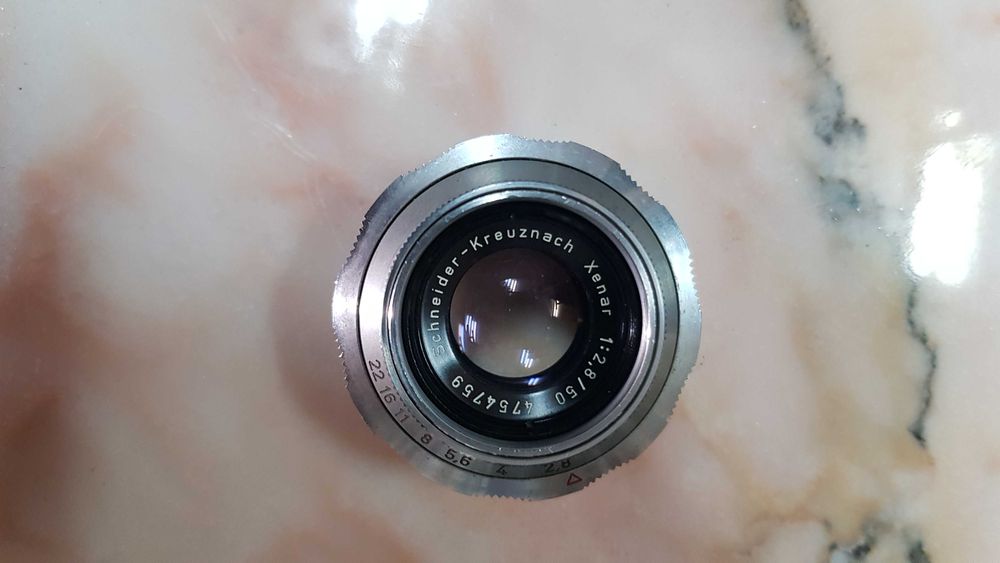 Lente fotográfica Schneider Kreuznach Xenar 50mm