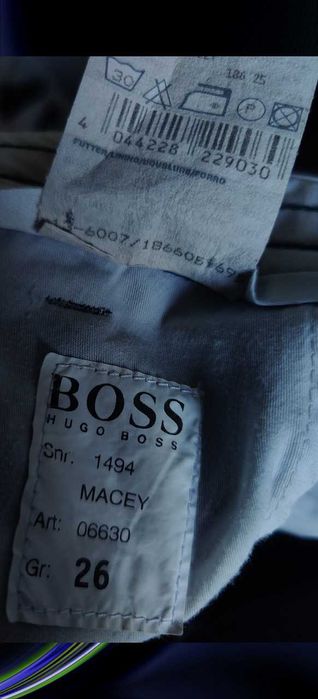 Джинсы (chino Hugo Boss Germany w38 black. .