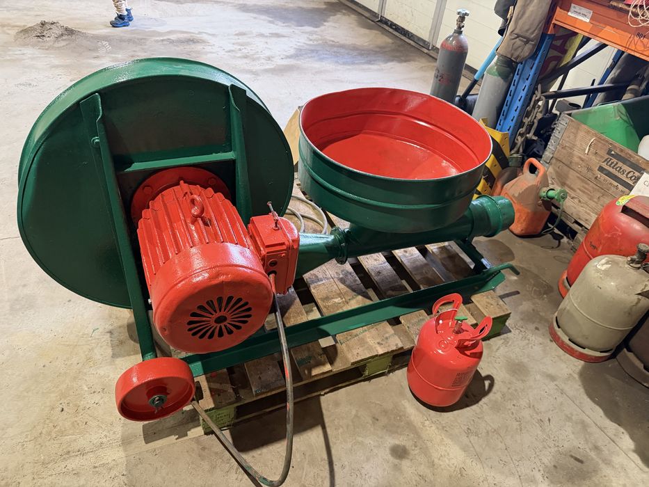 Przenośnik pneumatyczny dmuchawa zboża przewietrzania silosu