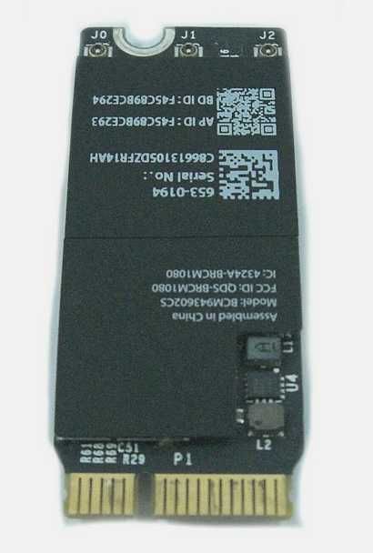 Macbook Pro 13 A1502  Early Wifi Wireless