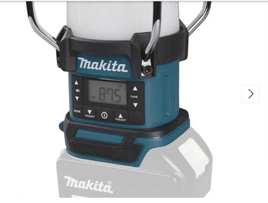 Radio z lampą Makita DMR055