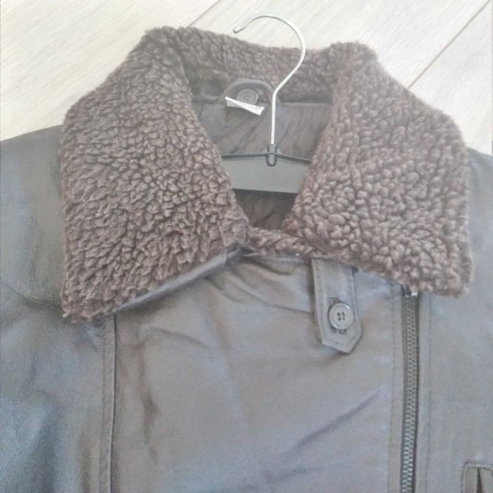 Kurtka damska skórzana ocieplana roz.40/42 Odpinany kołnierz